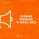 Plenari Ordinari - 31 de març de 2022